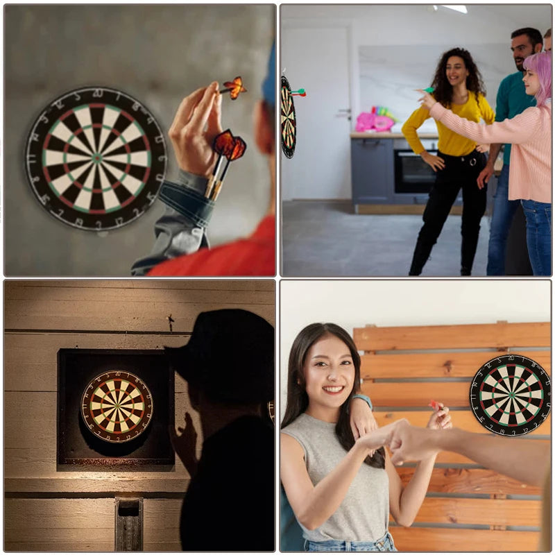 Wholesale Sales Dartscheibe Custom Professional Dartboard Set Sisal Dart Board for Sports Enthusiasts - Image 6
