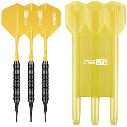 CyeeLife 18g Soft tipped Dart Professional Indoor plastic tip Darts Set For Electronic Dartboard Games Plastic stor - Image 4