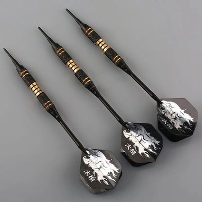 3PCS Professional Black Darts 18g Safty Soft Darts Electronic Soft Tip Dardos For Indoor Dartboard Games - Image 2