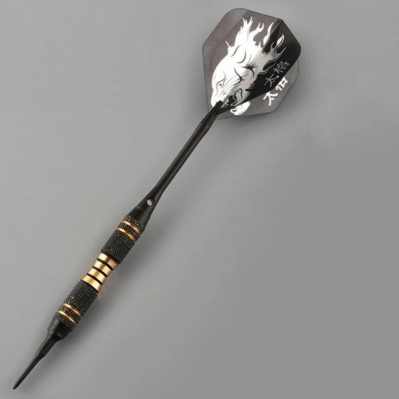 3PCS Professional Black Darts 18g Safty Soft Darts Electronic Soft Tip Dardos For Indoor Dartboard Games - Image 3