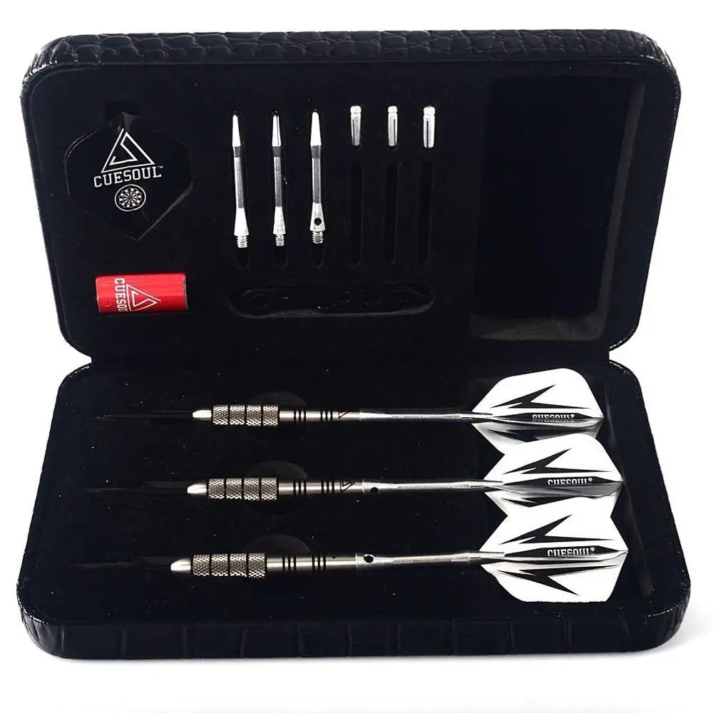 CUESOUL  95% Tungsten Steel Tip Darts with 6pcs Aluminum Shafts -30g/28g/26g/25g/24g/22g - Image 4