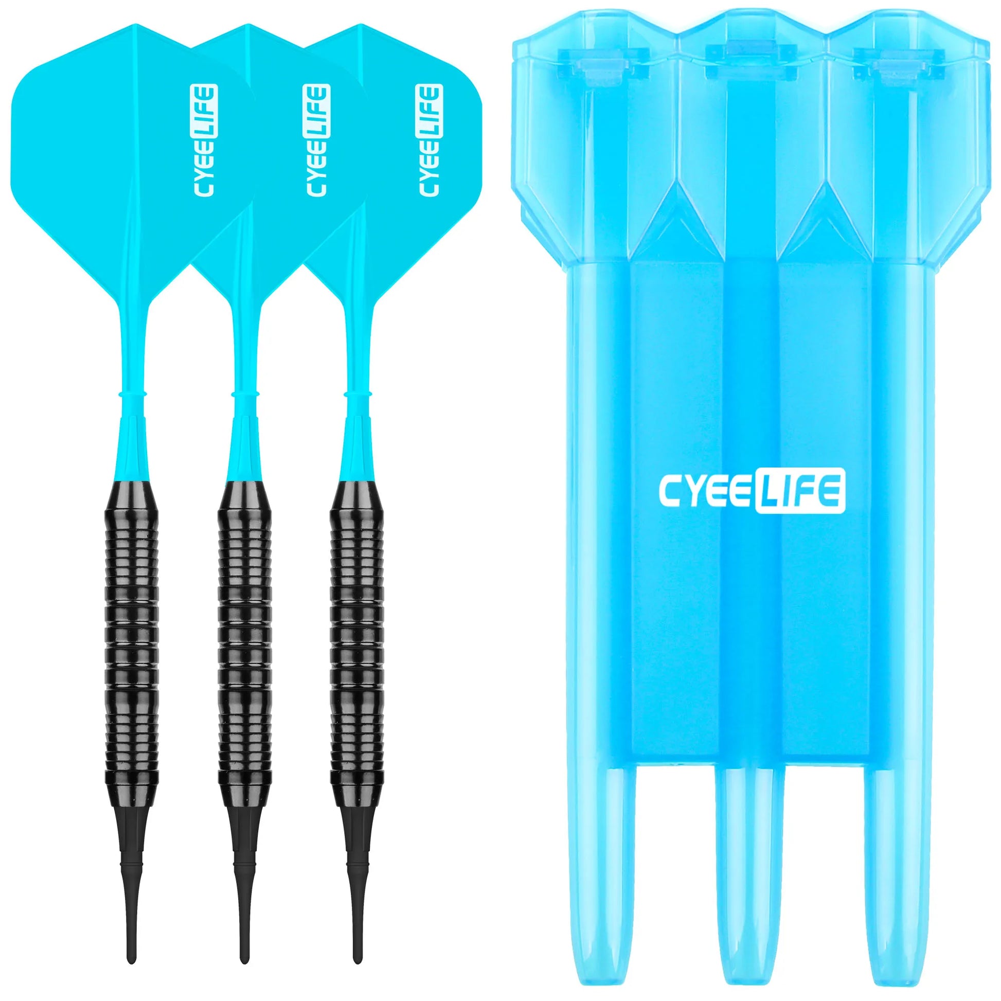 CyeeLife 18g Soft tipped Dart Professional Indoor plastic tip Darts Set For Electronic Dartboard Games Plastic stor - Image 2