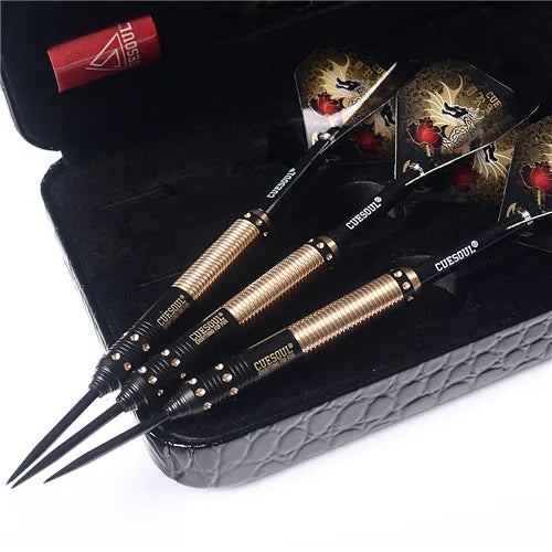 CUESOUL 21/23/25 Grams Deluxe Brass Steel Tip Darts Set  Dragon Series - Image 11