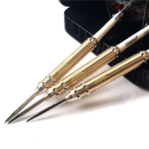 CUESOUL 21/23/25 Grams Deluxe Brass Steel Tip Darts Set  Dragon Series - Image 9
