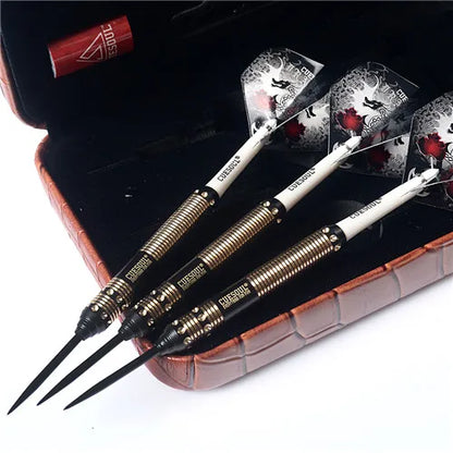 CUESOUL 21/23/25 Grams Deluxe Brass Steel Tip Darts Set  Dragon Series - Image 18