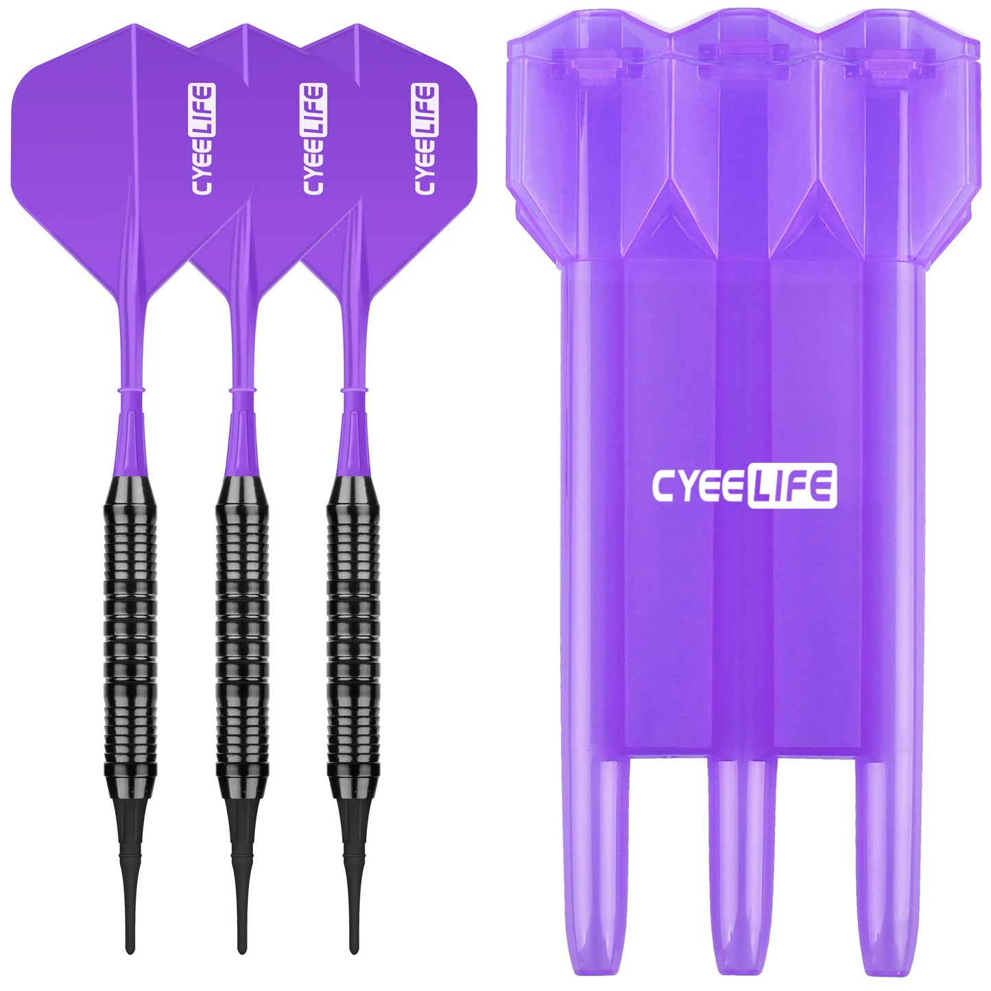 CyeeLife 18g Soft tipped Dart Professional Indoor plastic tip Darts Set For Electronic Dartboard Games Plastic stor - Image 5