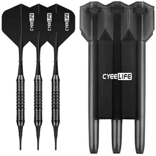 CyeeLife 18g Soft tipped Dart Professional Indoor plastic tip Darts Set For Electronic Dartboard Games Plastic stor - Image 1