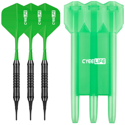CyeeLife 18g Soft tipped Dart Professional Indoor plastic tip Darts Set For Electronic Dartboard Games Plastic stor - Image 6