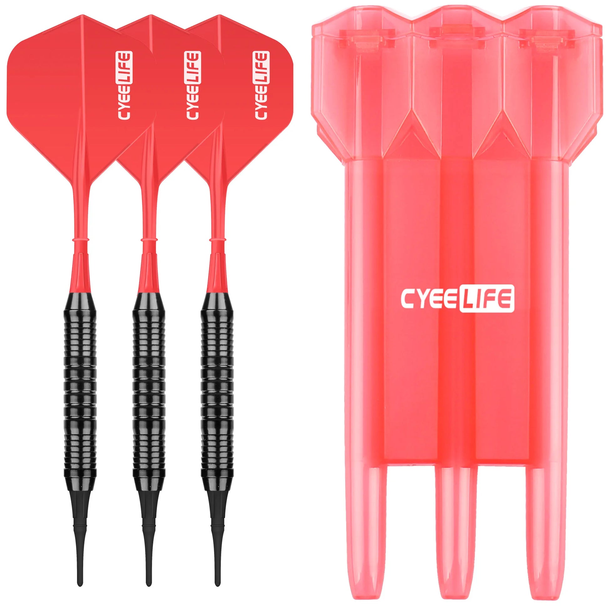 CyeeLife 18g Soft tipped Dart Professional Indoor plastic tip Darts Set For Electronic Dartboard Games Plastic stor - Image 3
