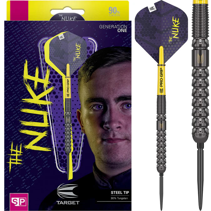 Target Luke Littler  G1  90% Tungsten Darts - Image 1