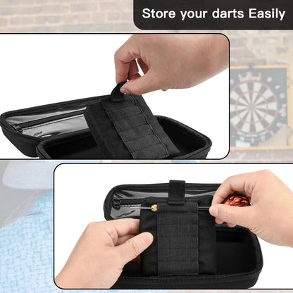 Dart Storage Holder Carrying Bag Darts Organizer with 6 Elastic Bands Multipurpose Dart Carrying Cases Darts Protec - Image 4