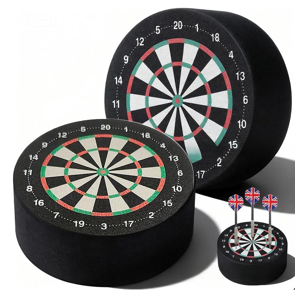 10cm Mini Dart Holder Dart Dock, EVA Foam Base Station with Dual-Sided Dartboard Design, Display Stand for Home & P - Image 2