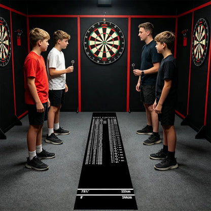 Darts Mat Darts Training pad With Throw Line Wear-resistant Floor Protective rag for Game bedRoom Recreation Center - Image 3