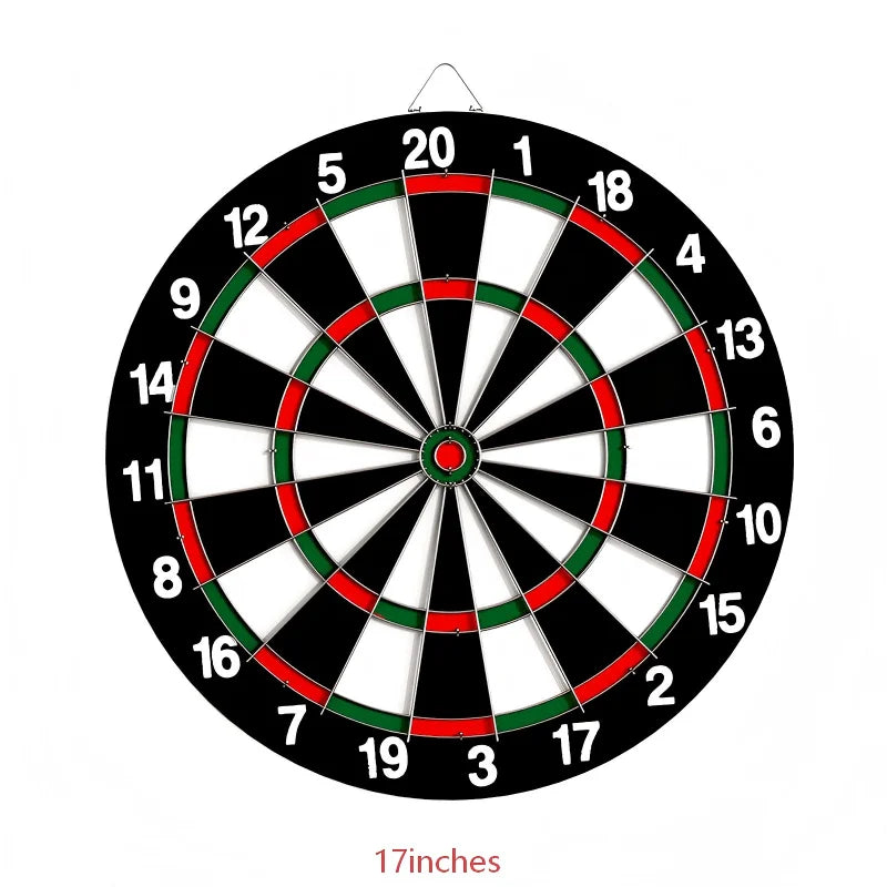 17 inch Dart Board Game Set with Dart Needle Double sided Hanging Dart Target+3 Dart Wall Mounted Double sided Dual - Image 6