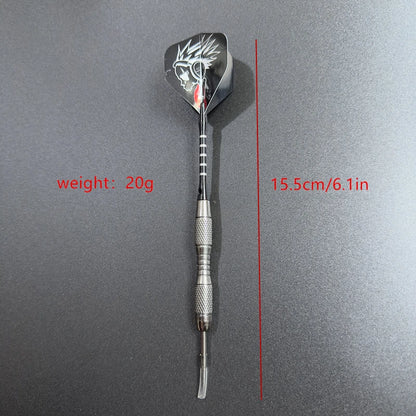 3pcs/Set Metal High-grade Imitation Tungsten Steel Needle Darts 20g Professional Competition Training Black Aluminu - Image 2
