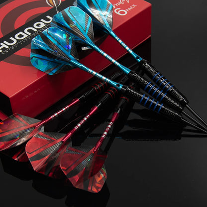 Huanqu 24g Six-Piece Iron Dart Set, with Additional Professional Dart Accessories Such as Dart Wings and Dart Shaft - Image 6