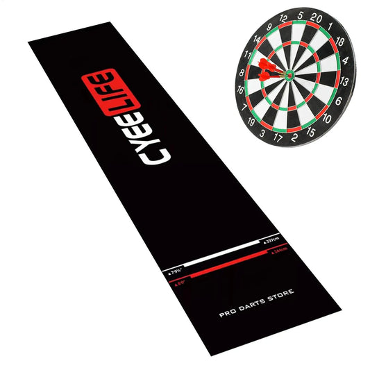 Dart Rug Non-Slip with Throw Line Portable Protective Dart Mat for Game Room Recreation Center Sports Club Office B - Image 1