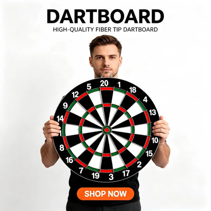 17 inch Dart Board Game Set with Dart Needle Double sided Hanging Dart Target+3 Dart Wall Mounted Double sided Dual - Image 2