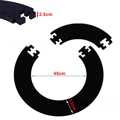 18inch Dartboard Surround Protector, EVA Foam Wall Guard with Interlocking Design for 45cm Dia Dartboards, Dart Gam - Image 4