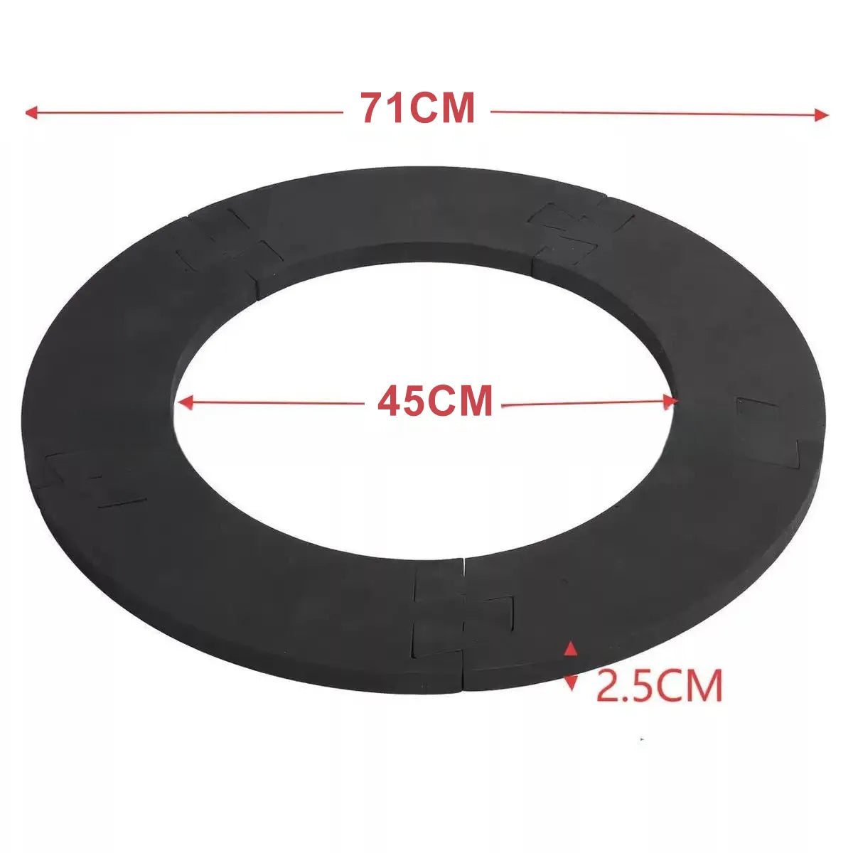 18inch Dartboard Surround Protector, EVA Foam Wall Guard with Interlocking Design for 45cm Dia Dartboards, Dart Gam - Image 5