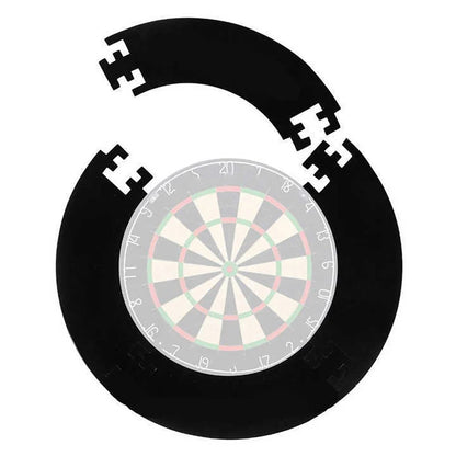 EVA Dartboard Surround Jigsaw Dart Board Protection Ring Lightweight Wall Dart Backboard Ring Removable Dartboard S - Image 1