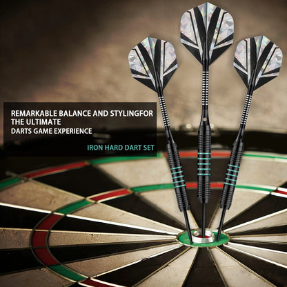 Huanqu 23g Professional Three-Piece Dart Set Includes Extra Dart Shafts, Dart Flights, and Sharpening Stone. Comple - Image 5