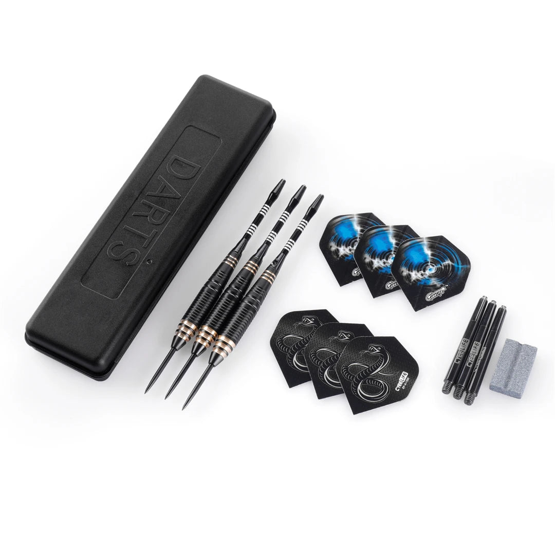 CyeeLife 26g Professional Dart Set 3PCS Steel Tip Darts Flights Anti-Fall Hard Dart Pure copper Dart Flying For Dar - Image 5