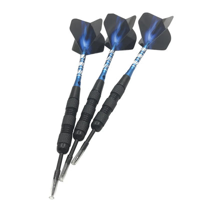 High-quality Dart 3Pcs Steel Tip Darts Professional Indoor Sports Entertainment Game Blue Dart Shafts and Flight - Image 1
