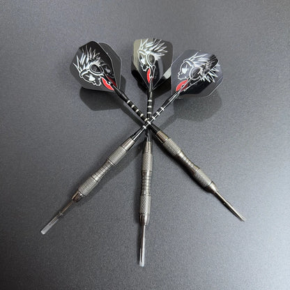 3pcs/Set Metal High-grade Imitation Tungsten Steel Needle Darts 20g Professional Competition Training Black Aluminu - Image 3