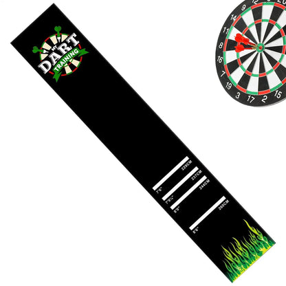 Darts Mat Non-slip Protective Pad Shock Absorbing with 4 Throw Distances 300x34cm Dart Carpet Runner for Women Fami - Image 5
