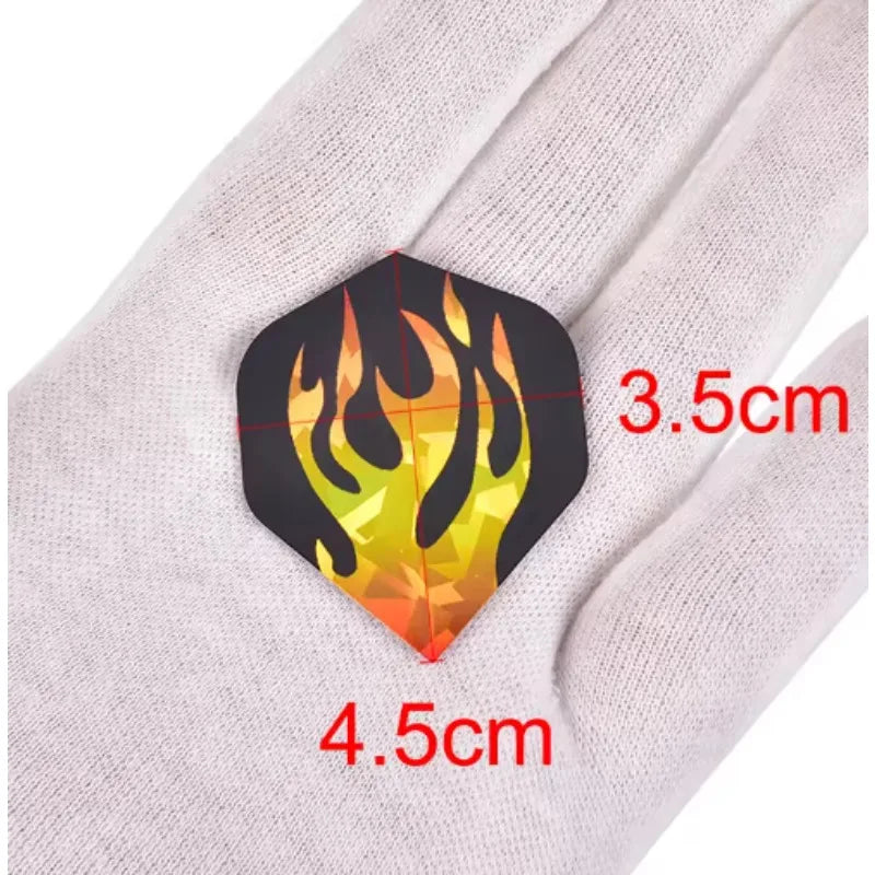 Hot Beautiful Reflective Dart Wing Set Dart Flying High Quality Durable PVC Beautiful Dart Flying Set 15 pieces - Image 2