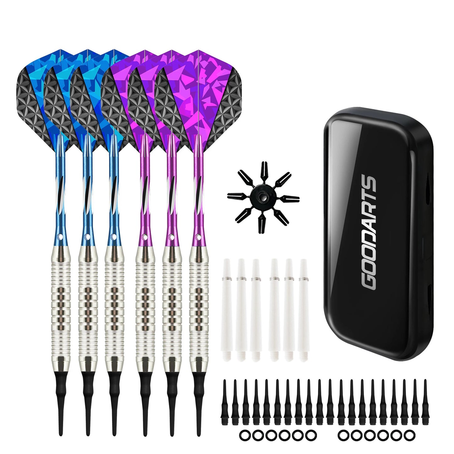 TRALOW 3/6/12PCS Professional Soft Tip Darts Set for Electronic Dartboard Darts Plastic Tip Multiple Dart Patterns - Image 11