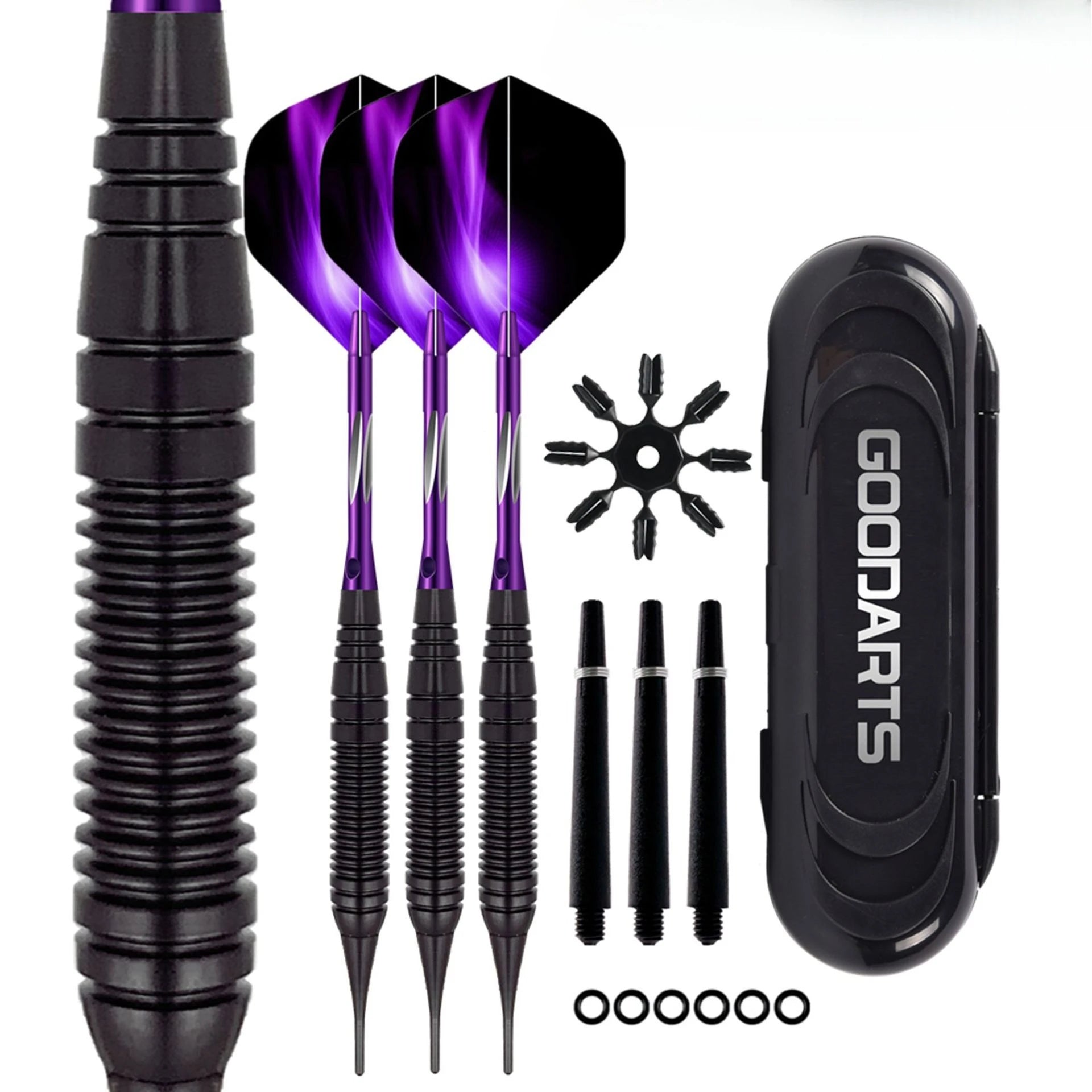 20g Soft Tipped Darts Professional Indoor Plastic Tip Darts Set for Electronic Dartboard Games Plastic Storage Box - Image 7