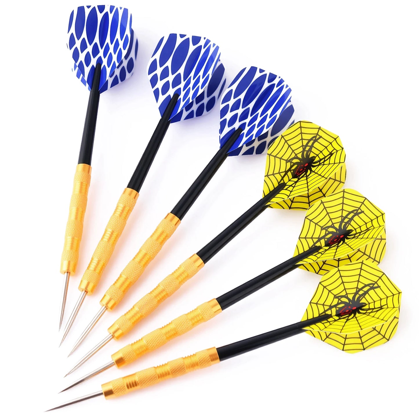 Huanqu 18-Piece Iron Dart Set, Complete Set with 36 Dart Wings and 36 Dart Shafts, Large Quantity of Products, Suit - Image 3