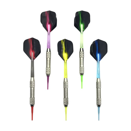 3pcs 5 Colors Standard Soft-tip Darts Plastic Shaft Metal Bucket Assembled Flying Professional Throwing Entertainme - Image 5