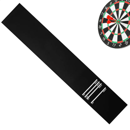 Darts Mat Non-slip Protective Pad Shock Absorbing with 4 Throw Distances 300x34cm Dart Carpet Runner for Women Fami - Image 3