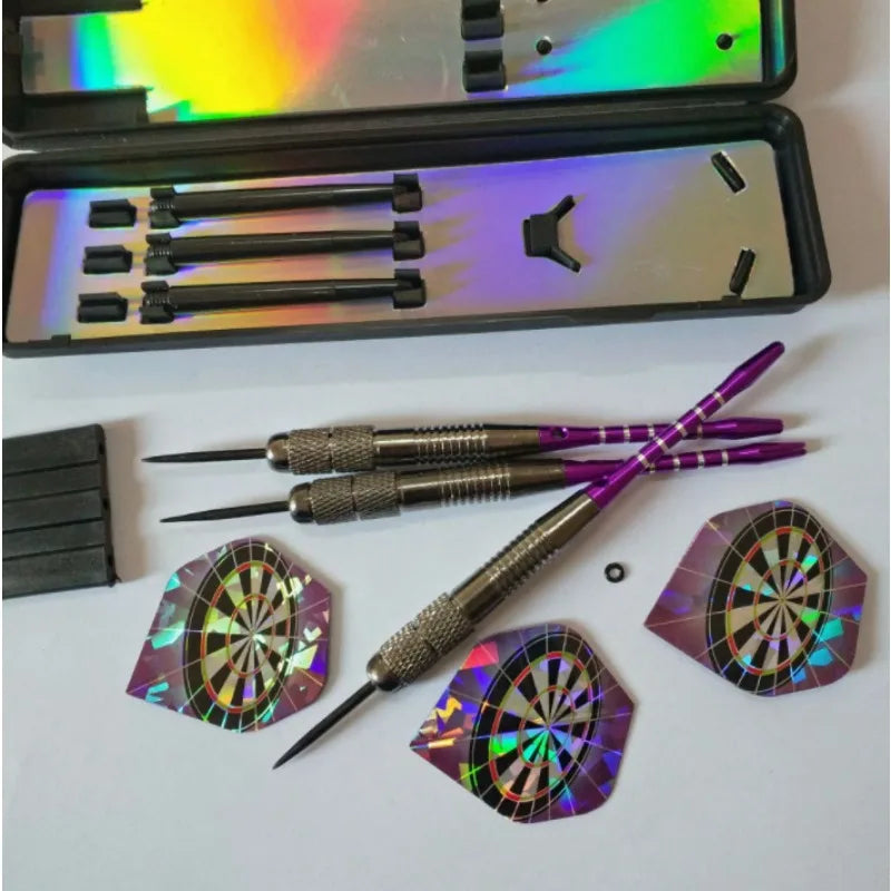Hot Beautiful Reflective Dart Wing Set Dart Flying High Quality Durable PVC Beautiful Dart Flying Set 15 pieces - Image 5