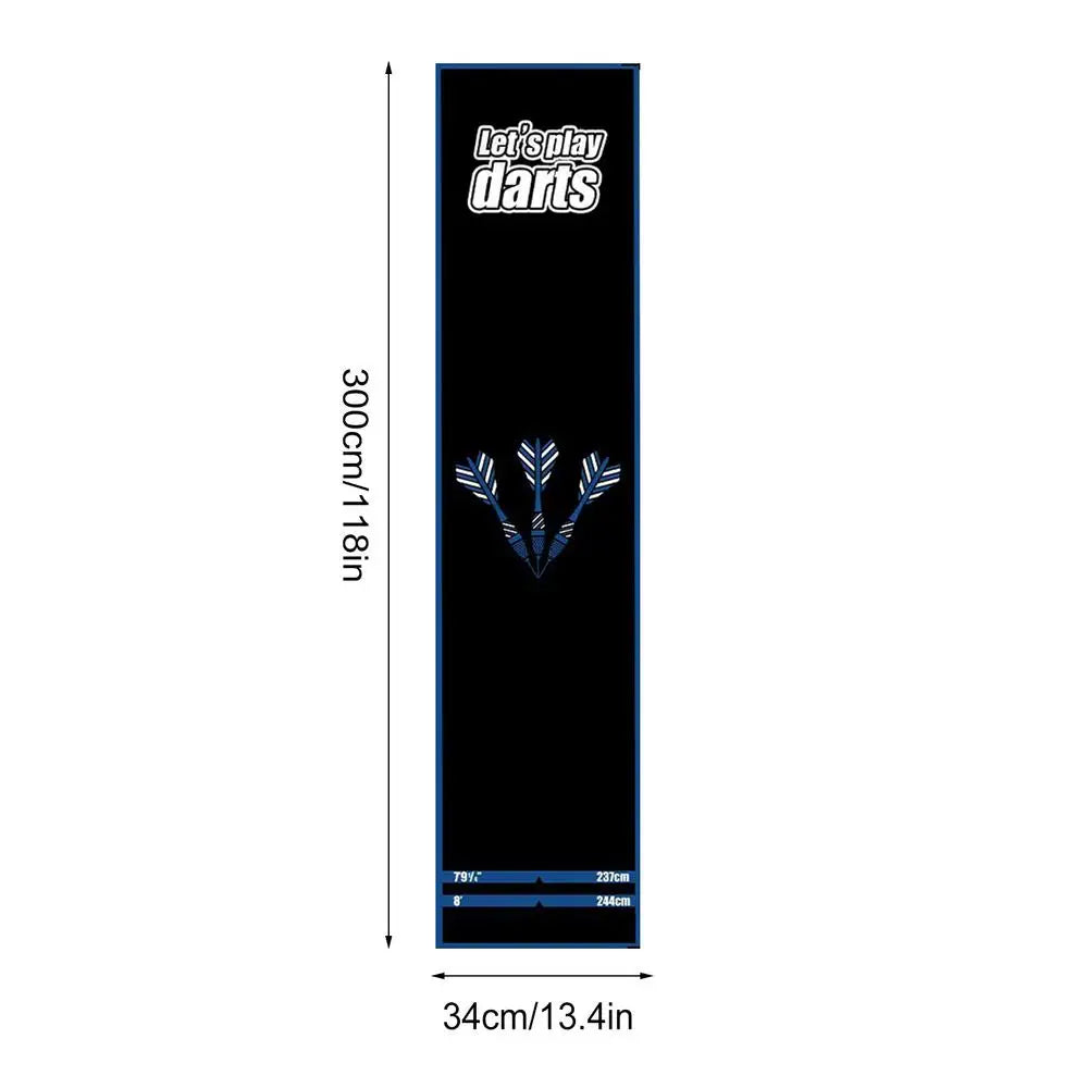 Darts Mat Darts Training pad With Throw Line Wear-resistant Floor Protective rag for Game bedRoom Recreation Center - Image 7