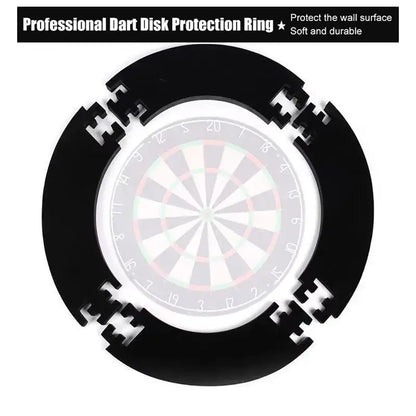 Removable Wall Dart Board Backboard For Indoor Gaming 4Pcs/Set 18in EVA Dartboard Surround Jigsaw Dart Board Protec - Image 4