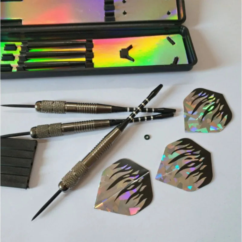 Hot Beautiful Reflective Dart Wing Set Dart Flying High Quality Durable PVC Beautiful Dart Flying Set 15 pieces - Image 3
