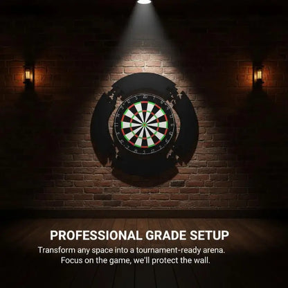 18in EVA Dartboard Surround Set 4Pcs Jigsaw Protection Ring for Dart Board Removable Easy Assembly for Home Game Ro - Image 6