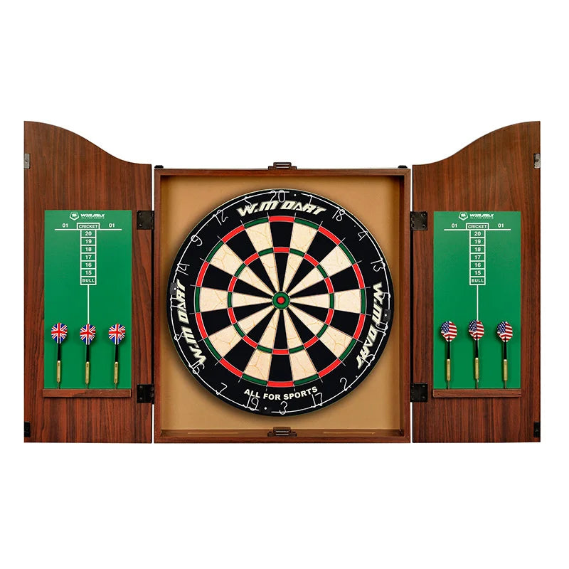 8-inch Hinge Dart Box Set Adult Competition Training Complete Dartboard Dart Set Recreational Sports Set With 6 Dar - Image 4