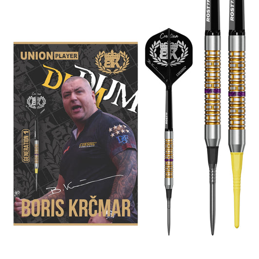 CUESOUL ‘Boris Krčmar’Generation One 95% Tungsten Dart Set - Image 1