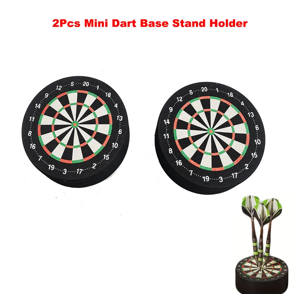 10cm Mini Dart Holder Dart Dock, EVA Foam Base Station with Dual-Sided Dartboard Design, Display Stand for Home & P - Image 8